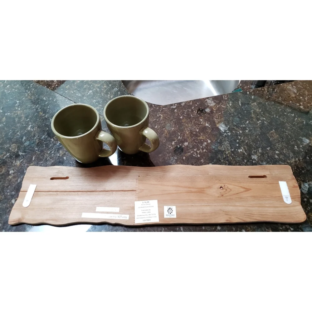 WALL SIGN Wood Coffee Art Decor - Picture 2 of 3